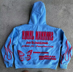 <span class=keywords><strong>Rabal</strong></span> Fabricantes de ropa personalizada Oversized Boxy Fit 800gsm Algodón Poliéster 3D Puff Impresión Recortada Sudadera con capucha Hombres - Product Image 4