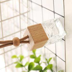 Diffuseur de parfum pour voiture, accessoire de parfum pour l'intérieur de la voiture, désodorisant pour voiture en bois naturel - Product Image 5