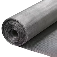 Malla de Alambre de Acero Inoxidable Tejida Lisa SUS304 316 Directa de Fábrica, Pantalla Filtrante Industrial para Cribado y Filtración