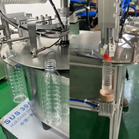 Vente directe usine – Machine de remplissage automatique de bouteilles en plastique (jus/eau/lait) de haute précision (1 %) de qualité alimentaire avec moteur électrique et PLC