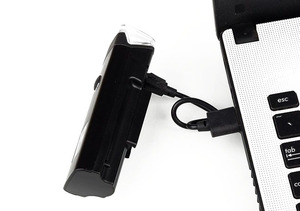 Luce <span class=keywords><strong>Frontale</strong></span> Intelligente per Bicicletta Lampada Anteriore USB <span class=keywords><strong>Ricaricabile</strong></span> Lanterna LED per Manubrio - Product Image 6