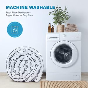 ที่นอนท็อปเปอร์เมมโมรี่โฟมแบบสองชั้น ขนาด 4 นิ้ว พร้อมชั้นเมมโมรี่โฟมผสมเจล 2 นิ้ว และชั้นไมโครไฟเบอร์เย็นสบาย 2 นิ้ว - Product Image 2