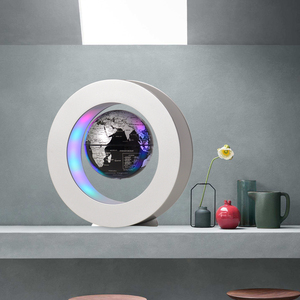 Amz điện tử chống trọng lực nam châm cao Magnetic nổi <span class=keywords><strong>Globe</strong></span> Bait với LED ánh sáng cho đêm Đèn trang trí - Product Image 5