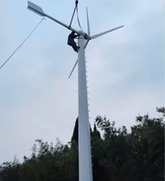 Générateur d'éolienne à axe horizontal professionnel élevé 20Kw tension de sortie 220V taux d'utilisation optimal de l'énergie éolienne