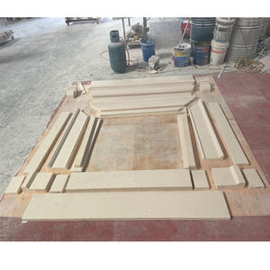 घर सजावट के लिए थोक आधुनिक सरल संगमरमर इनडोर फायरप्लेस मैटल - Product Image 6