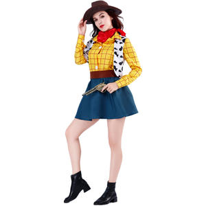 Offre Spéciale dessin animé <span class=keywords><strong>jouet</strong></span> <span class=keywords><strong>histoire</strong></span> personnage Cosplay Cowboy <span class=keywords><strong>Woody</strong></span> Costumes tenues d'halloween pour adulte - Product Image 5