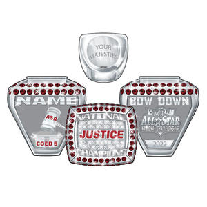 2025 personnalisé Football Basketball Sports Usssa Baseball Championship Ring - Product Image 2