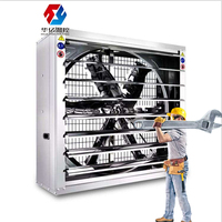 Ventilateur de ventilation à flux axial mural Ventilateurs d'extraction à lame en acier et boîte d'extraction d'air pour usage industriel