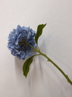 Pasokan Pabrik Bunga Hydrangea Lateks 168 Kelopak Bunga Hydrangea Buatan Sentuhan Alami untuk Dijual