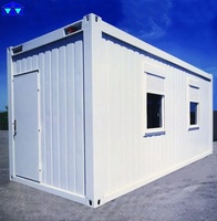 Casa Container Modulare in Metallo a Montaggio Rapido per Ufficio, Casa, Bar, Hotel con Prestazioni Traspiranti