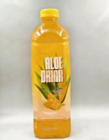 Natuurlijk Aloë Vera Sap 500ml PET Fles Gesteriliseerd Echte Fruitinhoud Gezonde Drank