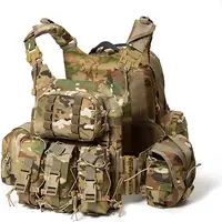 Военная Униформа модульная нападения система с жилетом совместим с 3 дня Тактический штурмовой рюкзак OCP в камуфляжном армейском стиле для мальчиков, жилет