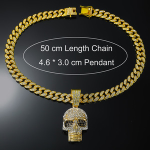 สร้อยคอจี้รูปใบเมเปิ้ลวงกลมชุบทอง/เงิน สไตล์ฮิปฮอป ขายดี สร้อยคอผู้ชายแฟชั่น ปรับแต่งได้ - Product Image 5