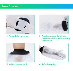 Venta al por mayor de vendaje protector impermeable de PVC+CR para el cuidado de heridas, protector para ducha y natación, cubierta de yeso. - Product Image 6