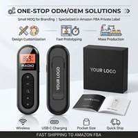 Mini Radio MP3 Multibande Portable de Poche avec Accord Numérique, Batterie Rechargeable et Radio FM pour Baladeur