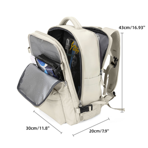 Sac à dos tendance, design unique, grande capacité, sac à dos pour ordinateur portable avec USB, imperméable, grande capacité, sac à dos d'école - Product Image 2