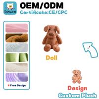 Fabricante, Venta Caliente, Diseño Personalizado, Peluche Realista de Perro, Juguete de Peluche de Cachorro, Poliéster y Algodón Ecológicos, CE