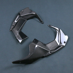 Panneaux latéraux d'instrumentation en fibre de carbone modifiés pour moto Kawasaki Nin-ja <span class=keywords><strong>H2</strong></span>/<span class=keywords><strong>H2R</strong></span> - Product Image 1