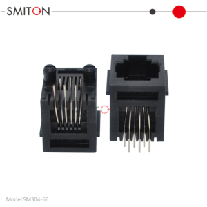 Connettore Femmina RJ12 a 6 Pin 6P6C per Montaggio su PCB - Product Image 5