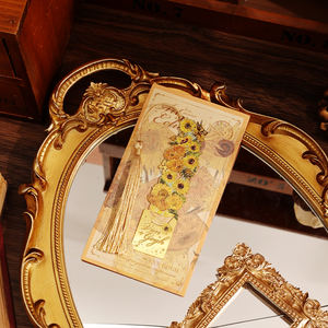 IMODA ステーショナリー ひまわり メタル ブックマーク タッセル付き 1個 ゴッホ絵画風 しおり 学生 教師 卒業祝い ギフト - Product Image 5