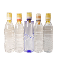 Capuchon à vis séparable en plastique PP transparent de qualité alimentaire à 30 dents, adapté aux bocaux à liquides, au miel, facile à utiliser, design portable