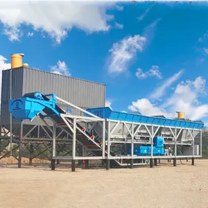 High Efficiency Concrete Batching Plantstabilized Soil Mixing Plant 300t/Hfully Automatic Control Concrete Batching Plant