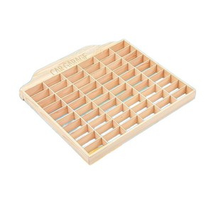 Estante de exhibición de madera con múltiples compartimentos, 40 rejillas, para coches de juguete, caja sorpresa, estante de almacenamiento, organizador de hobbies - Product Image 1