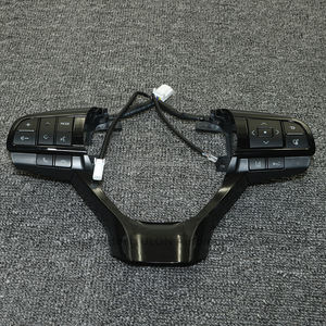 Garniture intérieure de volant de vente chaude pour LEXUS LX570 2008-2015 mise à niveau 2016-2021, volant LX 570 avec interrupteur noir - Product Image 4