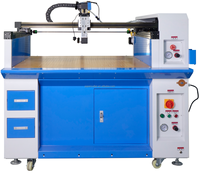 Machine de distribution de colle à trois axes, applicateur automatique d'adhésif pour la fabrication de boîtes en papier