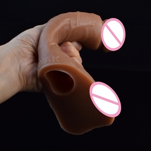 FAAK Manchon pénien en silicone, creux et portable, pour strap-ons, pantalon-gaine, pour l'agrandissement du pénis, pour hommes - Product Image 4