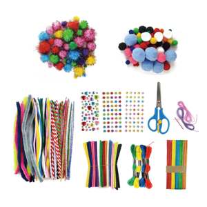 1500+ Pcs <strong>Art</strong> <strong>and</strong> <strong>Craft</strong> Supplies All in One Crafting Kit Educational DIY Kids Crafts for Handmade Projects - Product Image 4