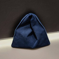 Top Layer Frosted Cowhide Triangle Tragbare kleine Damen Modische All-Match Handtasche Schulter Einkaufstasche Polyester Futter