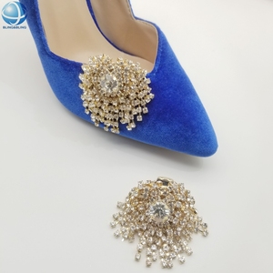 Moda argento decorativo nappa strass <span class=keywords><strong>scarpe</strong></span> spille accessori stringa <span class=keywords><strong>per</strong></span> le donne <span class=keywords><strong>scarpe</strong></span> da stivale - Product Image 3