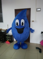Costume de mascotte loup bleu / Costumes de loup pour adultes