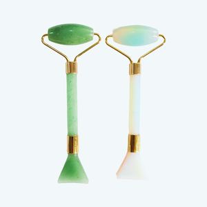 Jade Roller Custom logo Facial <b>Massager</b> Opal Jade Roller and Gua Sha - Product Image 1