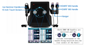 Máquina de Rejuvenecimiento y Tensado de la Piel con Microagujas de Oro Scarlet Fractional RF de Escritorio para Rostro y Cuerpo con Martillo Frío - Product Image 3