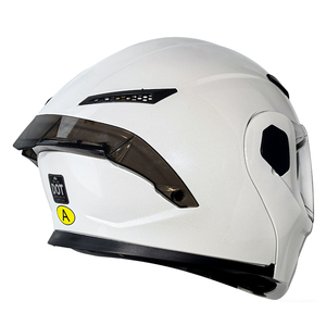 Casco de Moto con Doble Visor, Protección Solar Interior Antivaho, Casco de Motocicleta Modular Abatible Unisex para Turismo - Product Image 4