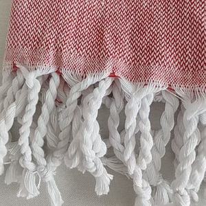 منشفة شاي مستدامة مصنوعة من القطن 100٪ مع شراشيب، منسوجة ومضادة للبكتيريا ومطبوعة حسب الطلب - Product Image 6