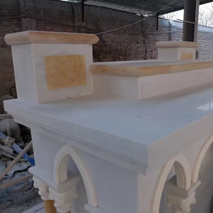 Produttori di pietra di dimensioni personalizzate in marmo progettati su misura per la vendita diretta <span class=keywords><strong>tempio</strong></span> di marmo per la casa - Product Image 2