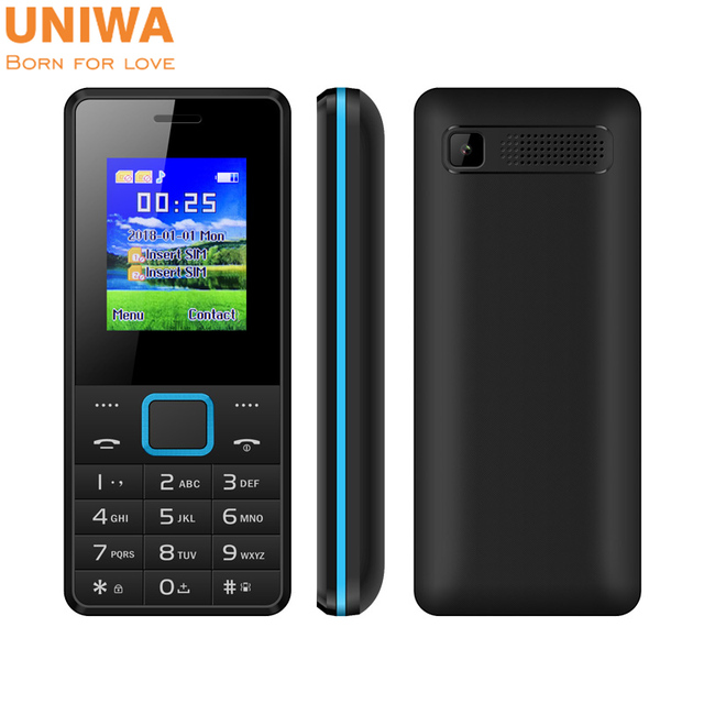 ECON G2160 1.77 Inch Screen Mobile Phone OEM 2G Feature Phone Low Price Wireless FM Radio Classic Design with Dual SIM Card