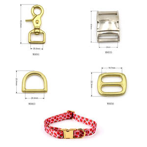 Hebilla de cuello PVD de alta calidad, hebilla de Liberación lateral de Metal de 25 MM, bloqueo de Clip ajustable para correa de cinturón, accesorios para <span class=keywords><strong>Collar</strong></span> de perro - Product Image 6