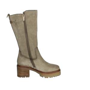 Carmela Women's <b>Knee</b> <b>High</b> Boots Taupe 161078 Heel Height 37 - Product Image 4
