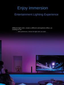 <span class=keywords><strong>Philips</strong></span> e-sports room atmosphère atmosphère lumière avec ordinateur décoration de bureau rondelle murale RGB table et homekit - Product Image 2