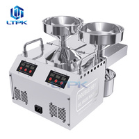 Dubbele Koppen 12 Kg/u Koude Pers Zonnebloempitten Olie Extractie Machine Schroef Oliemolen Olijfolie Persmachine Te Koop