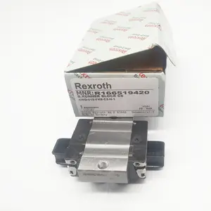 Оригинальный блок линейной направляющей Rexroth R166519420 R166519420