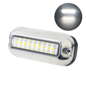 Lampe de pêche LED 27 SMD 3,6W en acier inoxydable IP68, lumière blanche pour bateau extérieur - Product Image 3