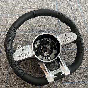 Volant en cuir pleine fleur de haute qualité pour <span class=keywords><strong>AMG</strong></span> Benzs W204 W205 W211 W212 W213 2005 2021 en stock - Product Image 2