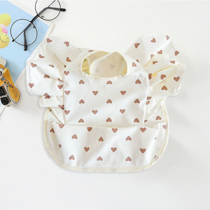 Babero de Bebé Personalizado en Material PU, Impreso con Logotipos. Vestido de Protección Antideslizante para Pintura de Guardería - Product Image 6