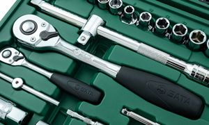 ชุดเครื่องมือซ่อมแซมเครื่องกลแบบครบชุด <span class=keywords><strong>SATA</strong></span> 09518 76 ชิ้น ขนาด 6.3 12.5 มม. พร้อมด้ามขันแบบโซลิดและด้ามขันแบบแร็คเก็ต - Product Image 6