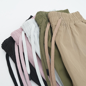 2025 été hommes athlétique sport Shorts 5 \ "Gym séchage rapide Polyester cordon taille élastique respirant Shorts pour solide - Product Image 4